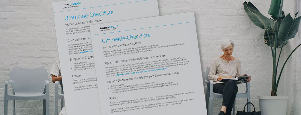 Checkliste zum Ummelden